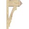 Ekena Millwork Balboa Arts & Crafts Rough Sawn Outlooker, Douglas Fir, 8"W x 16"D x 28"H OUT08X16X28BOA03RDF - alternate 3